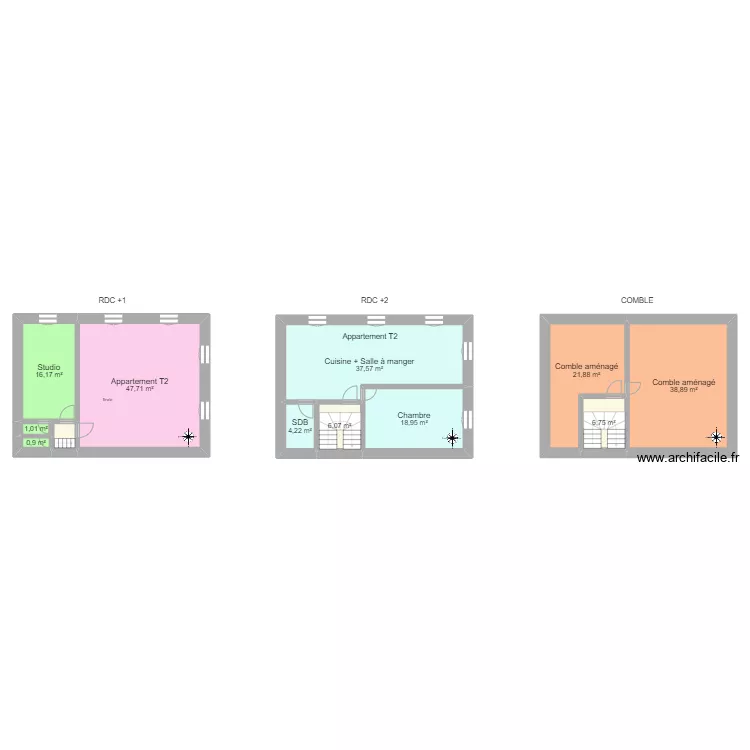 JONCKEERE JP MAXIME. Plan de 