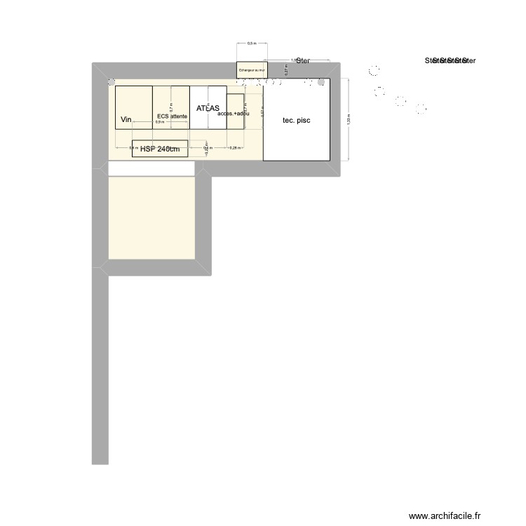 chauferire2. Plan de 0 pièce et 0 m2