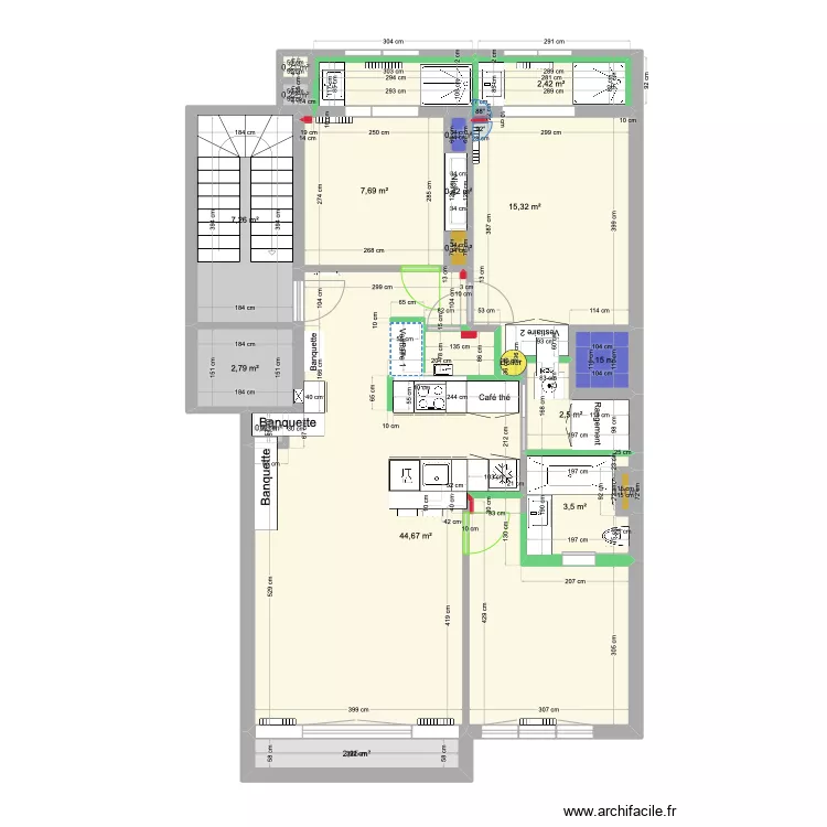Meerlaan 88 construction/dimensions. Plan de 0 pièce et 0 m2