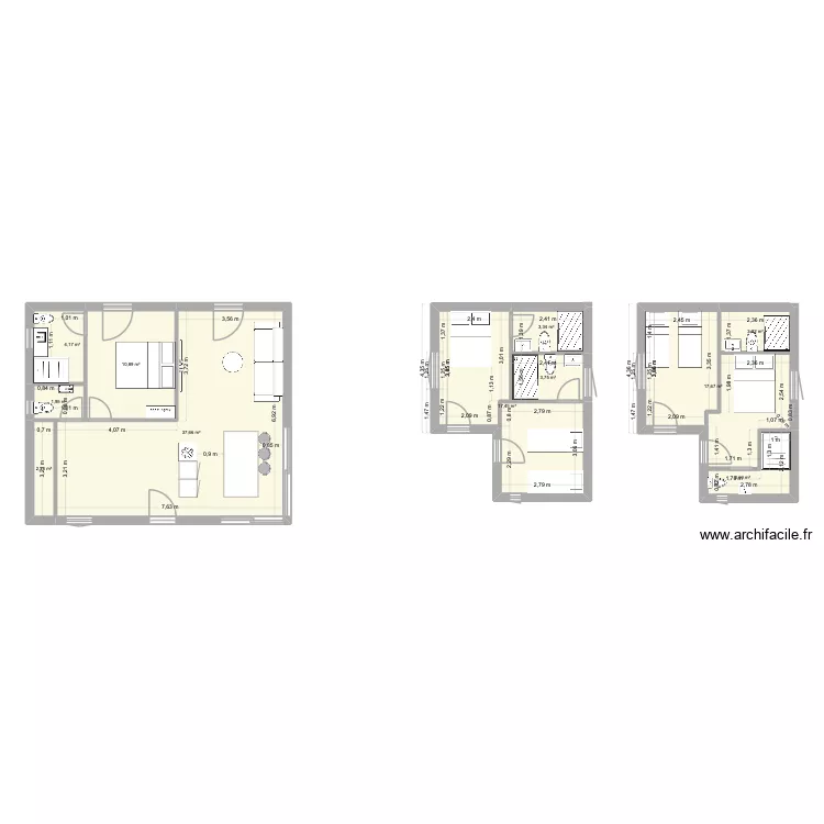 TONNARA1. Plan de 11 et 106 m² TONNARA1. Plan de 11 et 106 m²