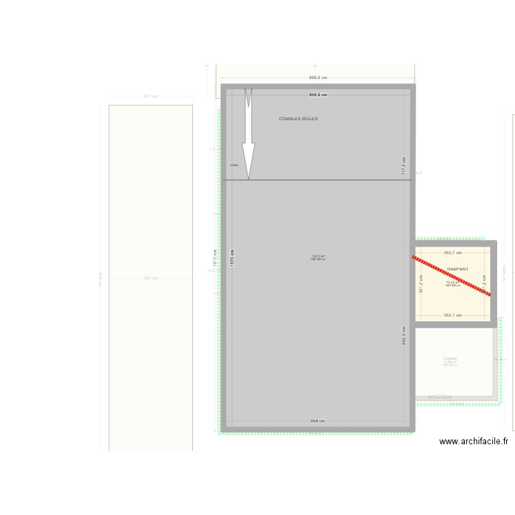 DUFFOUR MANON. Plan de 15 pièces et 286 m2