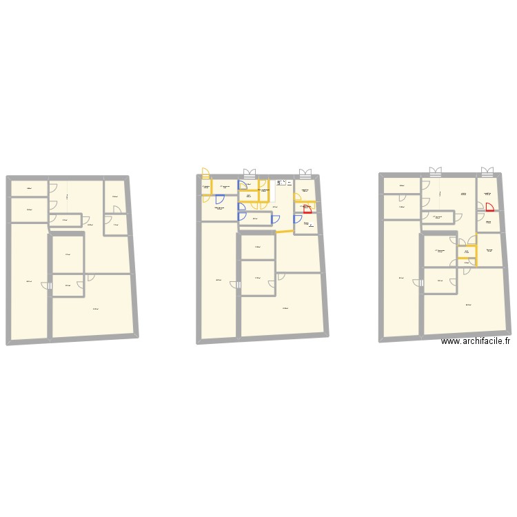 Bodet. Plan de 38 pièces et 745 m2