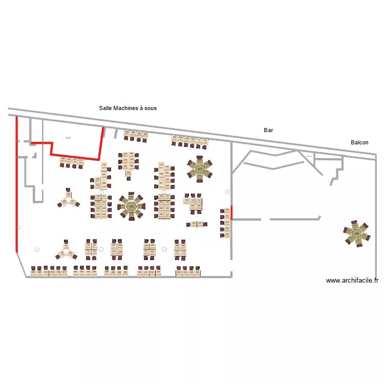 Plan 27.04 essai 3D. Plan de 2  et 32 m²