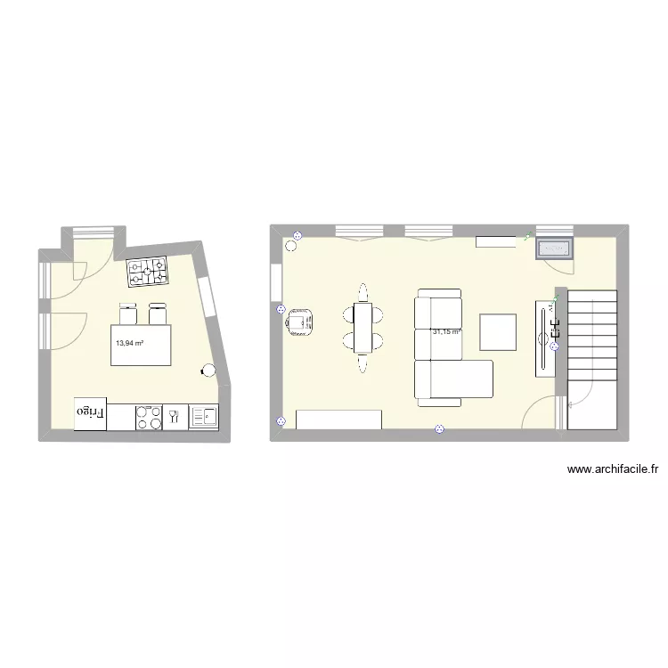 Cuisine. Plan de Cuisine. Plan de