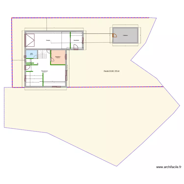 Grand Quézeau VO. Plan de Grand Quézeau VO. Plan de