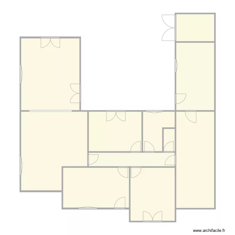mac&eacute;. Plan de 11  et 140 m²