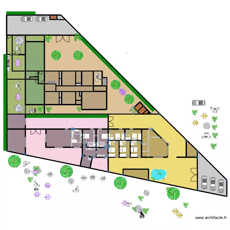 LOC COM / MAISON / APPARTS / LOC COM 2 250725A. Plan de 