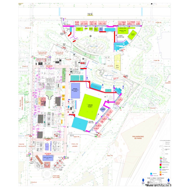 Trackway v2. Plan de 0 pièce et 0 m2