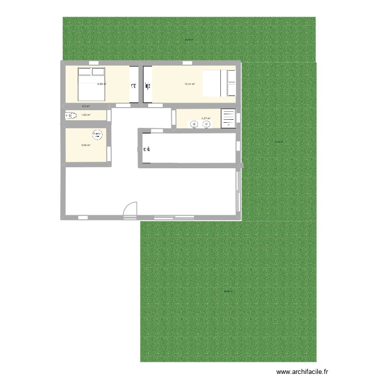 maison Seyresse. Plan de 0 pièce et 0 m2