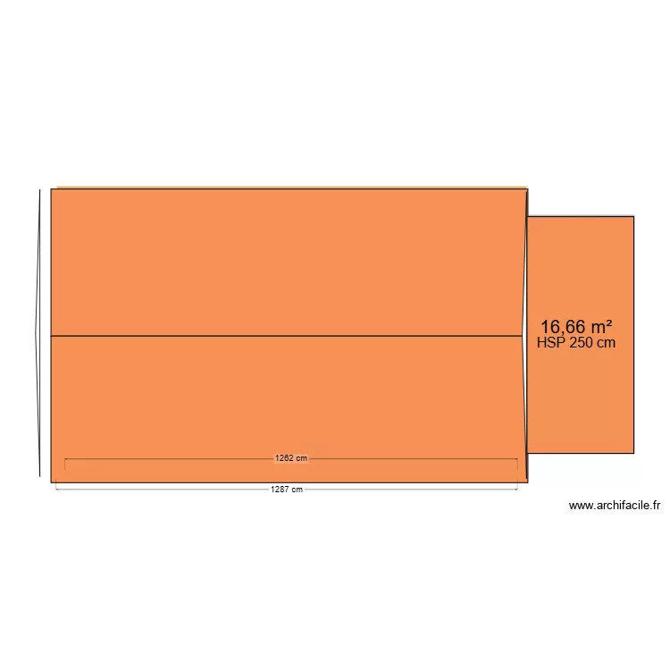 maison 2025. Plan de 