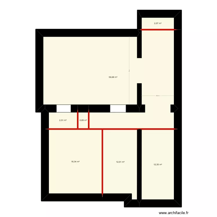 st just plateau. Plan de 