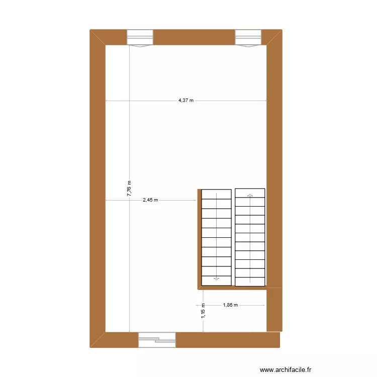 Plancher a refection. Plan de Plancher a refection. Plan de