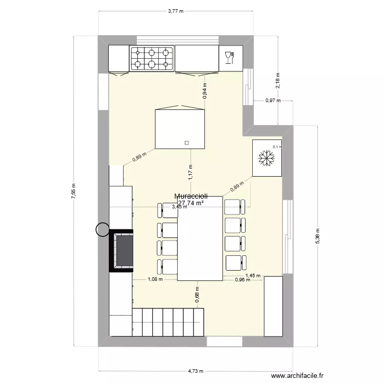 cuisine muraccioli 4. Plan de 