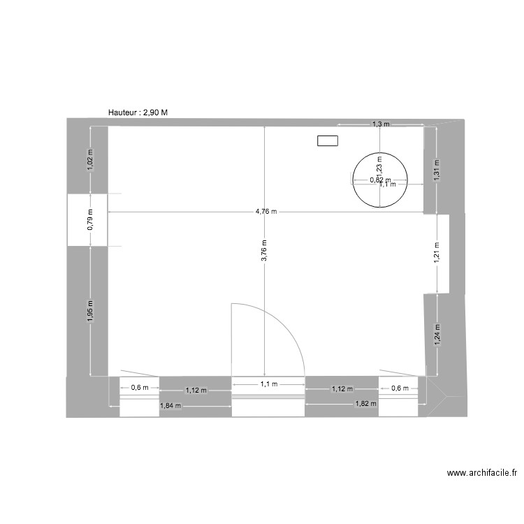 cuisine. Plan de 0 pièce et 0 m2