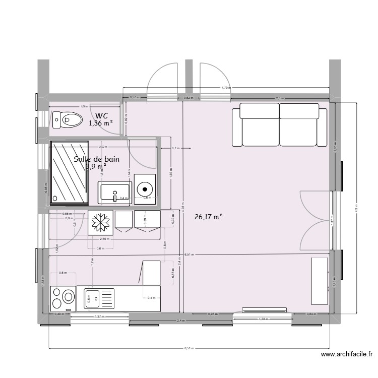 cuisine5. Plan de 0 pièce et 0 m2