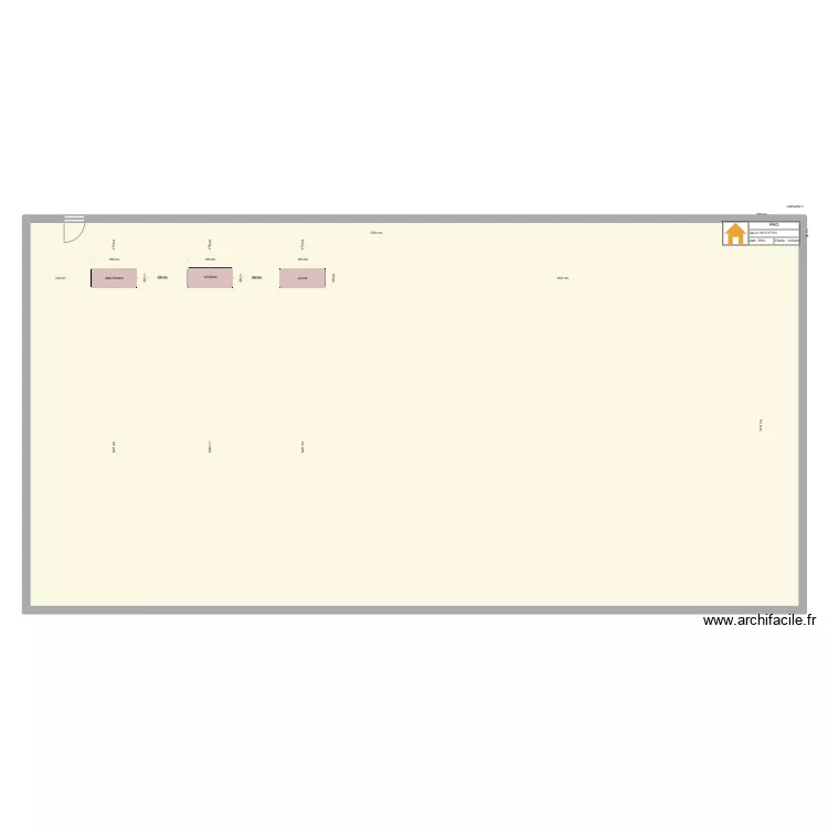 SALLE DES FETES. Plan de SALLE DES FETES. Plan de