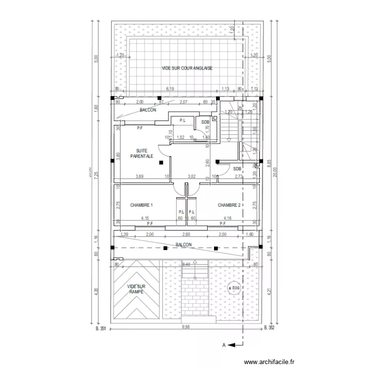PLAN ETAGE 1 PROBLEME. Plan de PLAN ETAGE 1 PROBLEME. Plan de