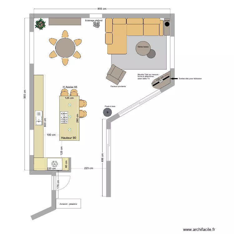 Francois et Jocelyne. Plan de 