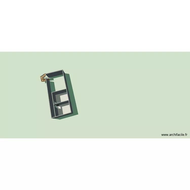 APARTE. Plan de 2 Pièces et 33 m² APARTE. Plan de 2 Pièces et 33 m²