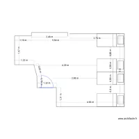 CHAMBRE GARAGE AVEC 4 LITS