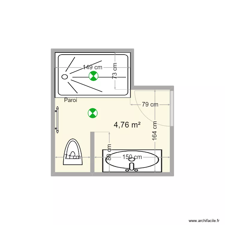 hotel consul CH25. Plan de 