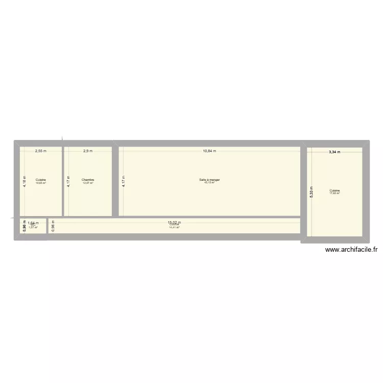 CATHAL2. Plan de 6 Pièces et 102 m² CATHAL2. Plan de 6 Pièces et 102 m²