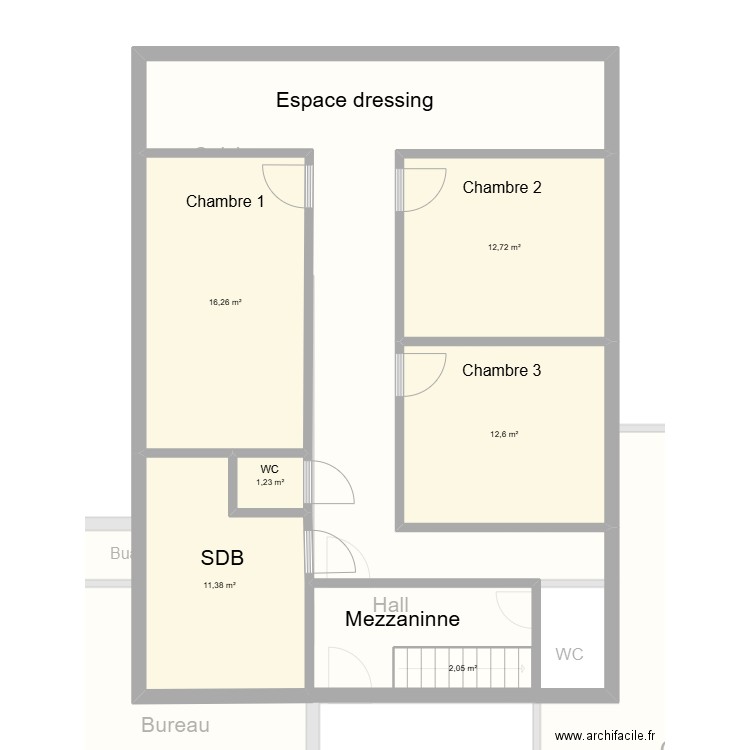 EUGIE1. Plan de 10 pièces et 186 m2