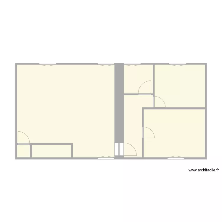 MUNOZ APP V. Plan de 7  et 63 m²