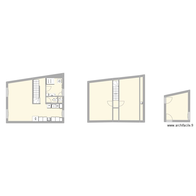 plan SCI MMS. Plan de 11 pièces et 101 m2