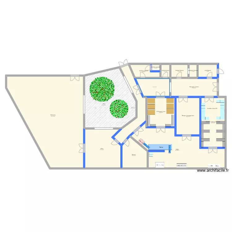 CDE20 Office des cendriers V4. Plan de 