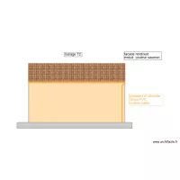 plan de coter Garage T2