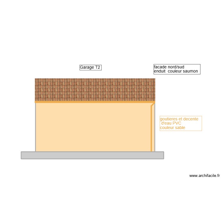 plan de coter Garage T2. Plan de 0 pièce et 0 m2 plan de coter Garage T2. Plan de 0 pièce et 0 m2