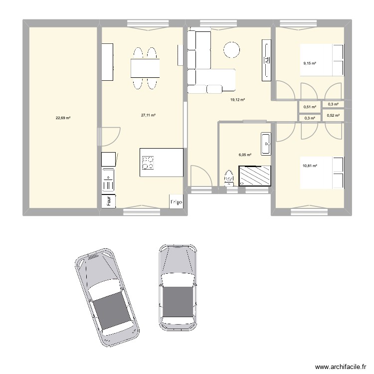 Maison Old Saint Viaud. Plan de 0 pièce et 0 m2