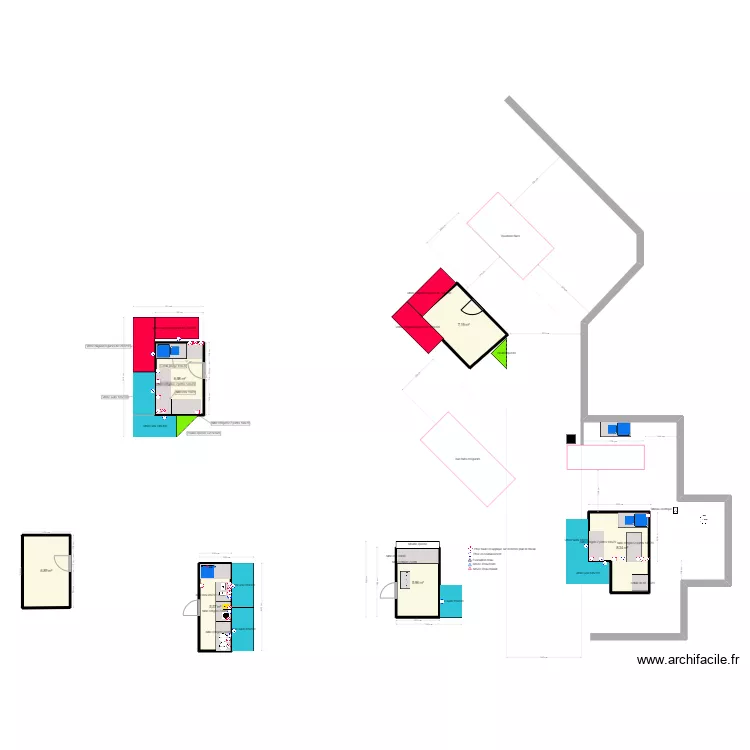 Stand Beaupr&eacute;au. Plan de 