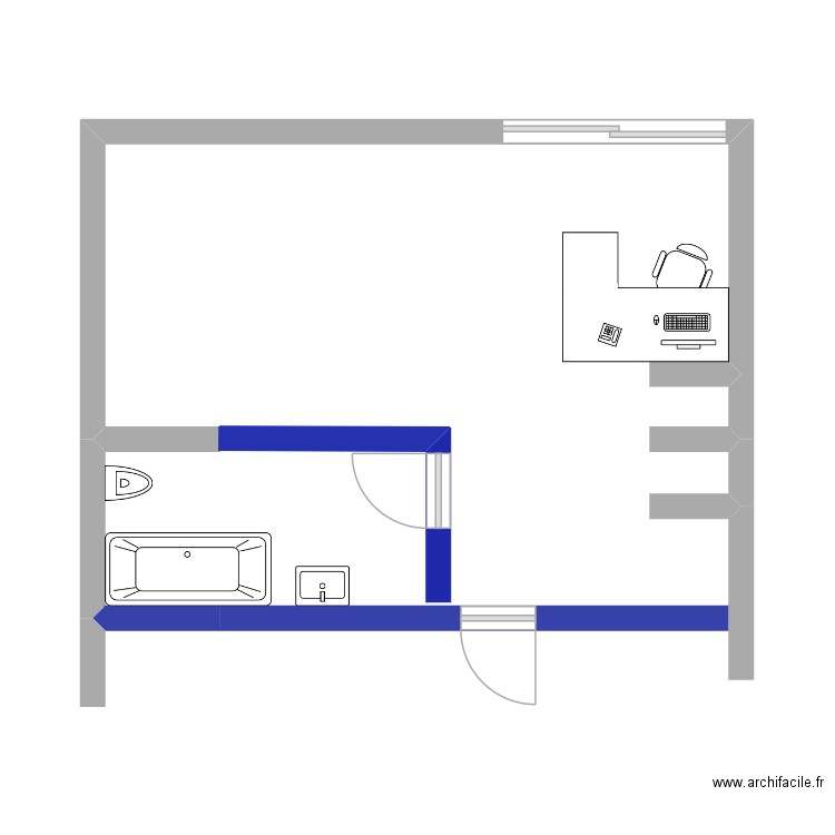 garage Loris. Plan de 0 pièce et 0 m2