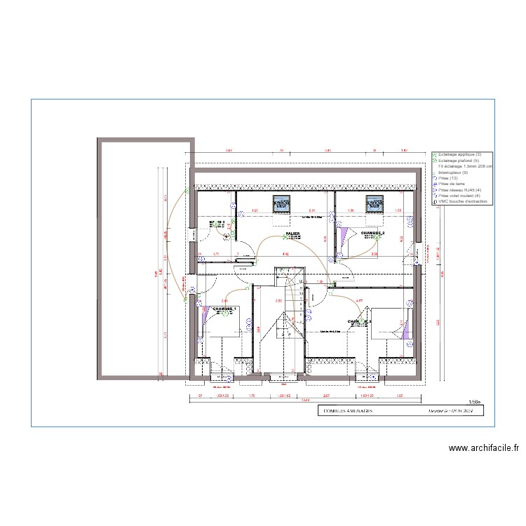 AHBARI ETAGE ELEC. Plan de 0 pièce et 0 m2