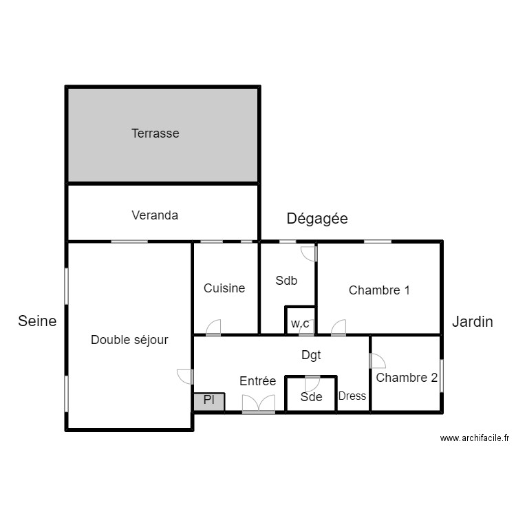 HENRY (CYPRIEN). Plan de 0 pièce et 0 m2