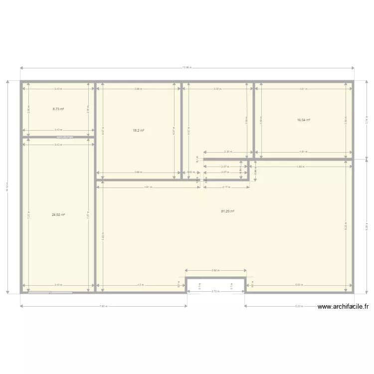 REMAZEILLES. Plan de 5 et 150 m² REMAZEILLES. Plan de 5 et 150 m²