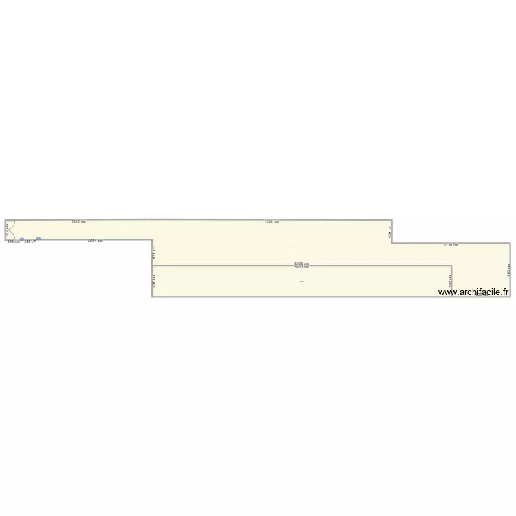 46 existant. Plan de 