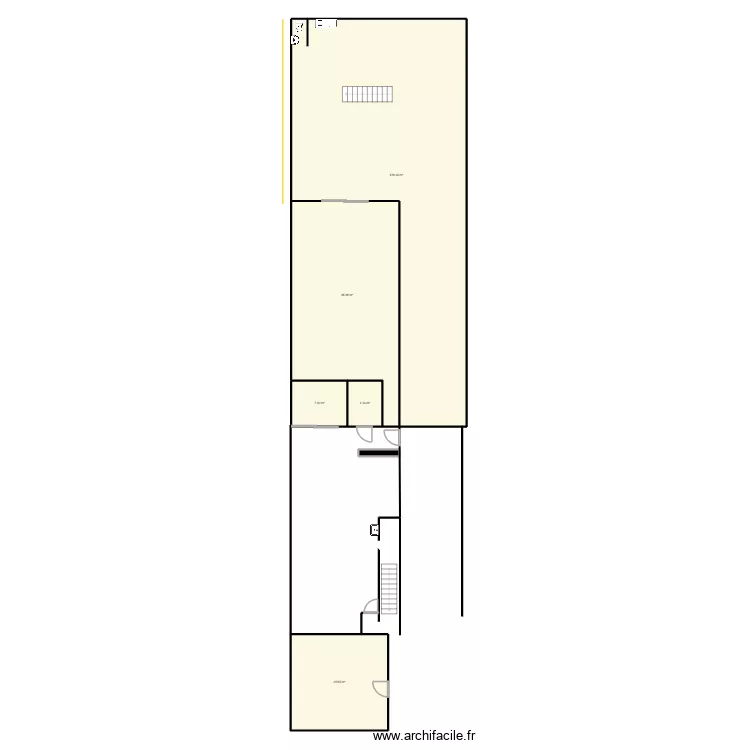sacha 3. Plan de 6  et 221 m²