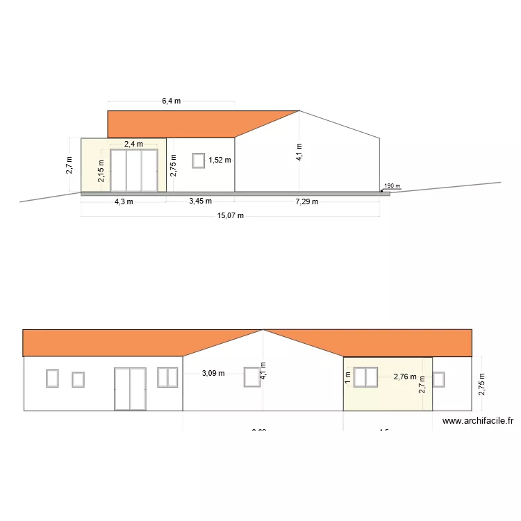 PLAN DE COUPE. Plan de 