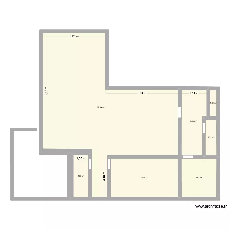 maison 2. Plan de 7 et 136 m² maison 2. Plan de 7 et 136 m²