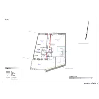 plan chambre froide 3 m x 2 m  / escalier quart tourrnant