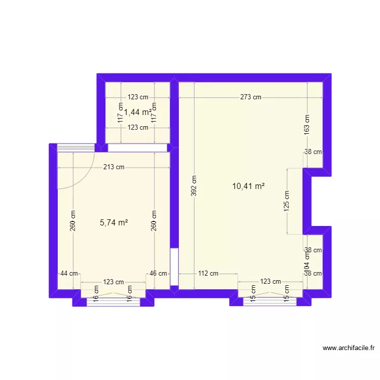 MINIOT PARIS. Plan de 