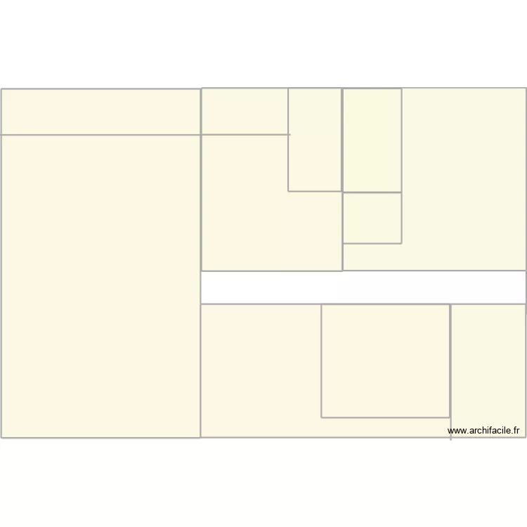 Appartement dans tete. Plan de 15 et 1 m² Appartement dans tete. Plan de 15 et 1 m²