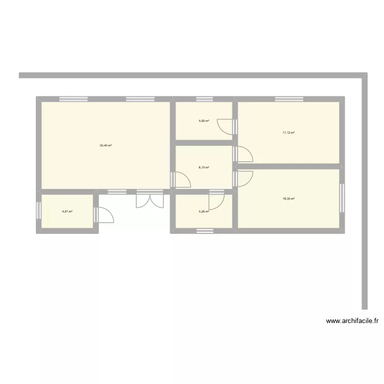 BOSS. Plan de 7 et 87 m² BOSS. Plan de 7 et 87 m²