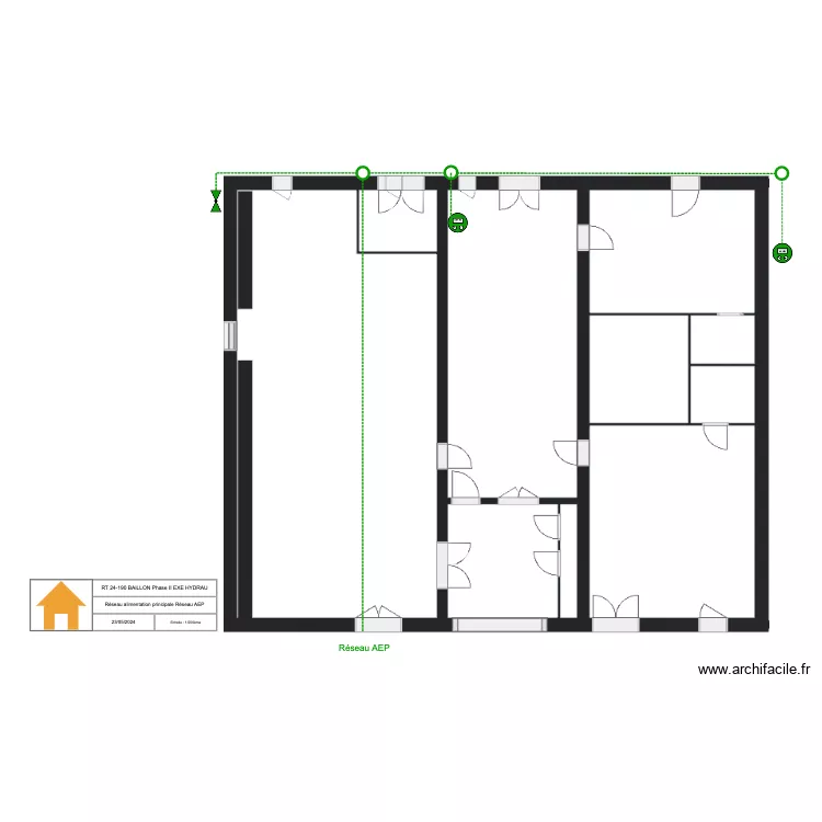 RT 24-190 Baillon Phase II EXE HYDRAU 1. Plan de 