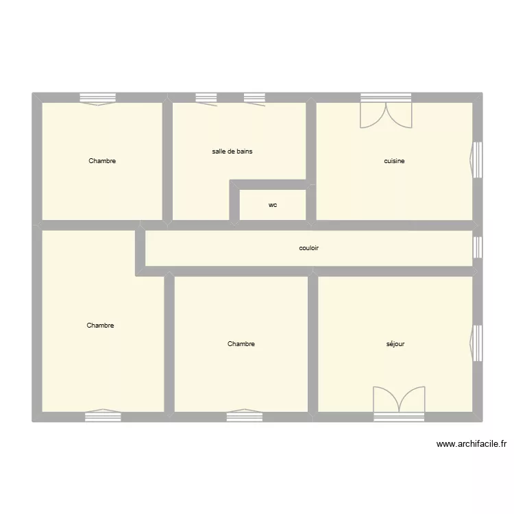 de sousa david et sandrine &eacute;tat initial &eacute;tage. Plan de 