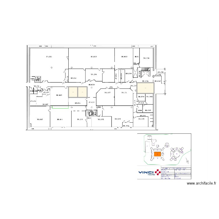 MESURE ok plan. Plan de 3 pièces et 105 m2