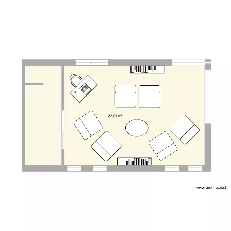 Agrandissement . Plan de 